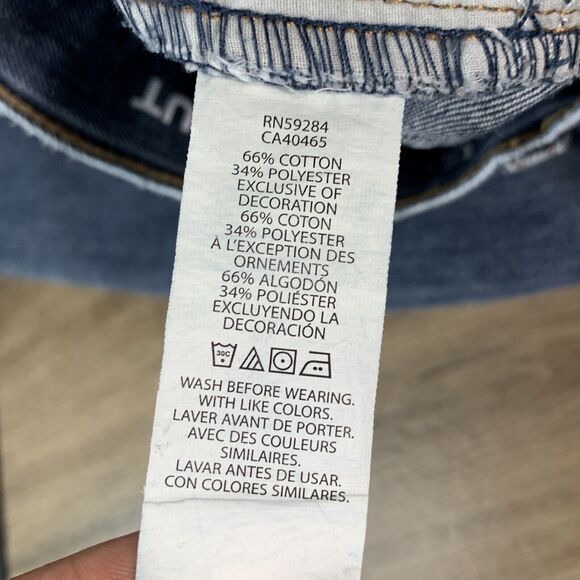 The Childrens Place Boys Youth Jeans Boot Cut Size 16 30x29 Distressed Casual - Picture 8 of 8